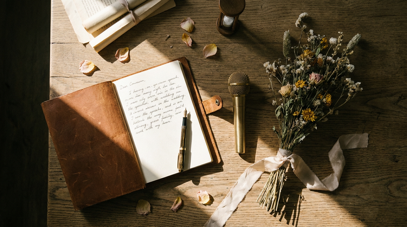 Illustration de l'article « Discours de mariage : sublimer les prises de parole »