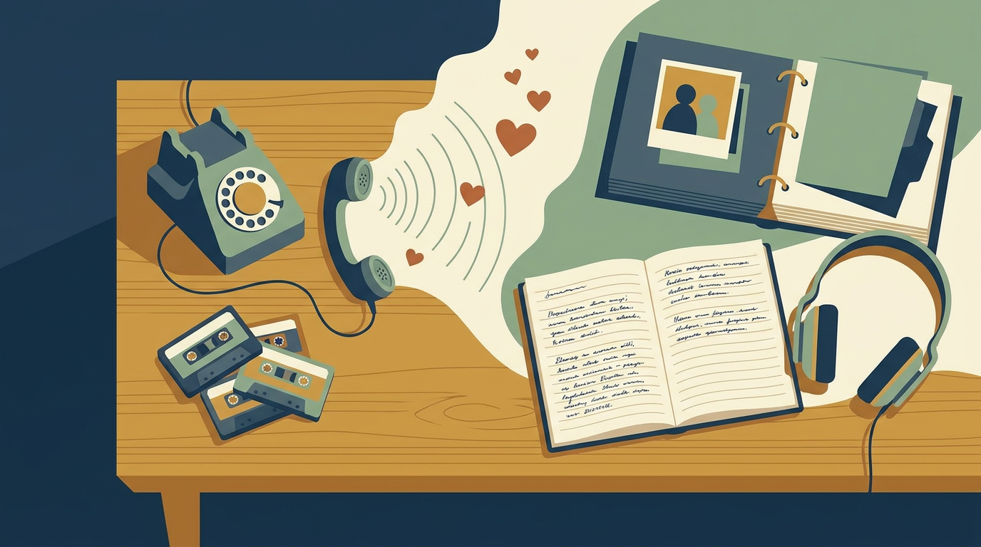 Illustration de l'article « Le livre d'or audio : vos souvenirs ont enfin une voix »
