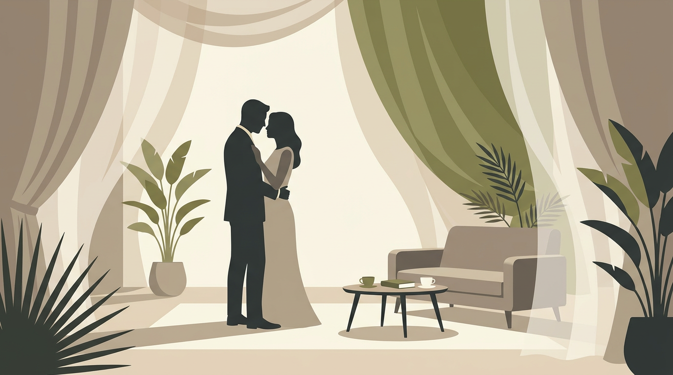 Illustration de l'article « Mariage : créer une bulle de sérénité pour les mariés »