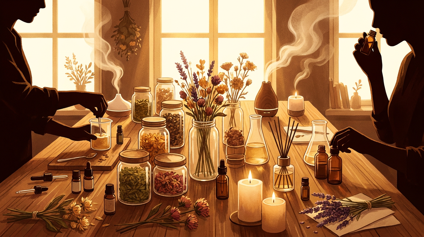 Illustration de l'article « Mariage : l'art subtil de la signature olfactive »
