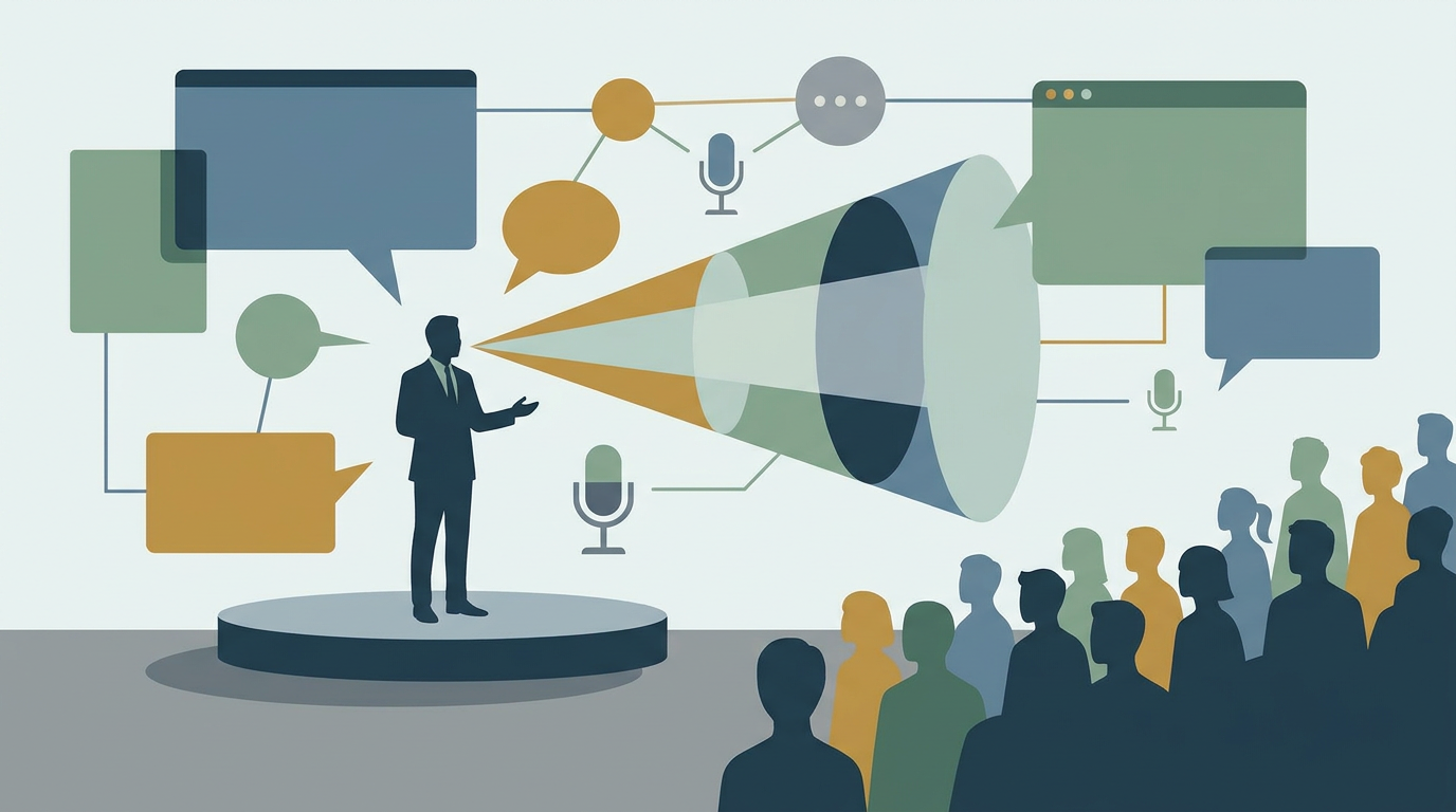 Illustration de l'article « Prises de parole : optimiser l'impact de vos keynotes »